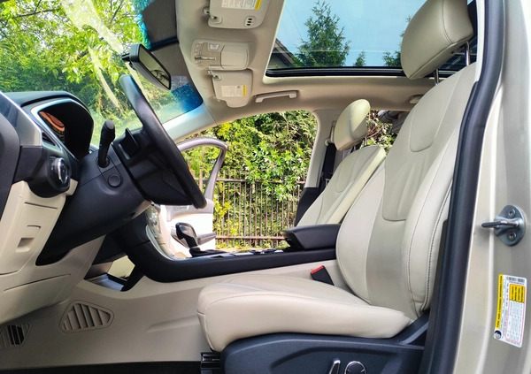 Ford EDGE cena 99000 przebieg: 74500, rok produkcji 2017 z Łódź małe 781